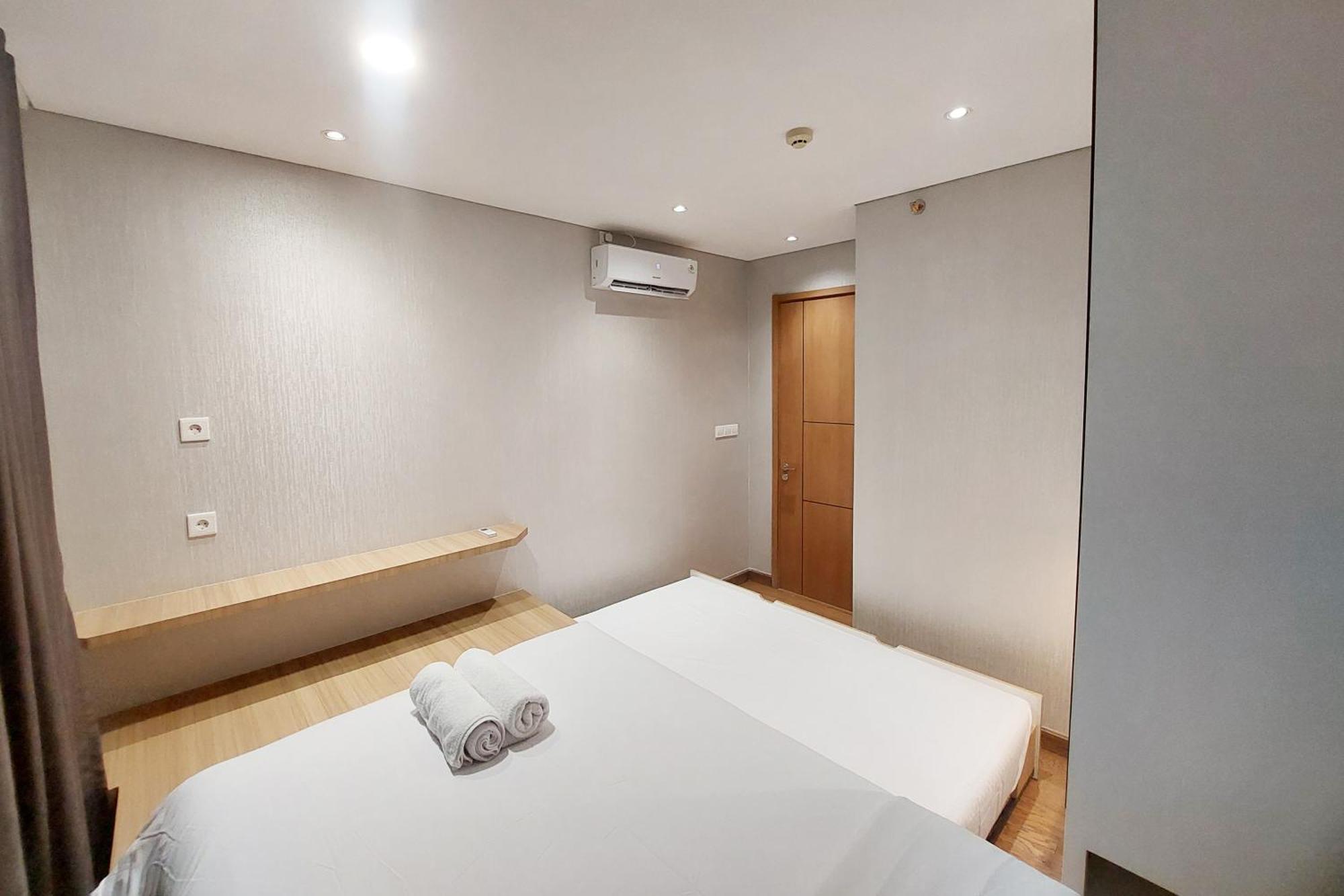 Brand New And 2br At The Reiz By Travelio Apartemen